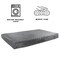 Pet Adobe Orthopedic Pet Bed - Egg Crate and Memory Foam with Washable Cover 46x27x4 by Pet Adobe - Gray 172442MDQ - alternate 3